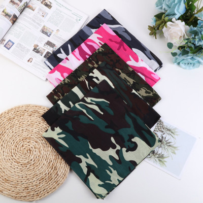 Khăn bandana turban kích thước 54x54cm phối nhiều mầu sắc cá tính