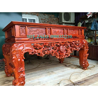 sập thờ mai điểu gỗ gụ