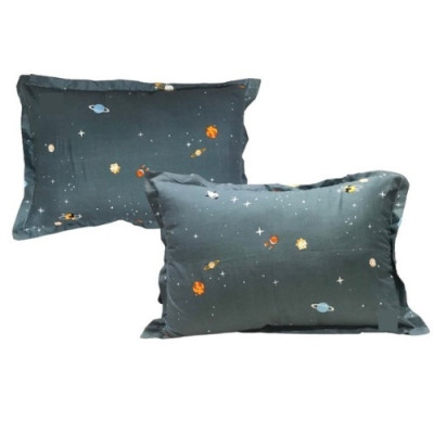 Vỏ Gối Nằm Cotton Poly kích thước 45x65cm, k xù lông k phai màu, màu sắc nét nhiều mẫu cực đẹp. 1 ĐÔI