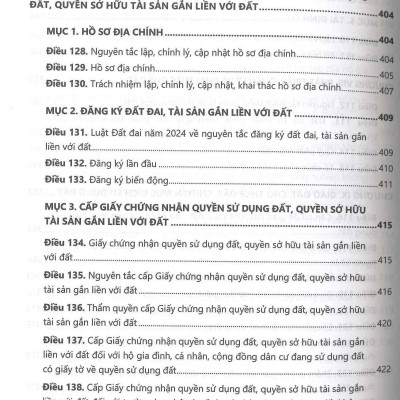 Bình Luận Khoa Học Luật Đất Đai Năm 2024 - TS. Trần Quang Huy chủ biên 
