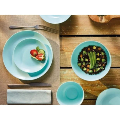 Đĩa (dĩa) thủy tinh nông lòng Luminarc Diwali 19cm P2613 | Hàng chính hãng