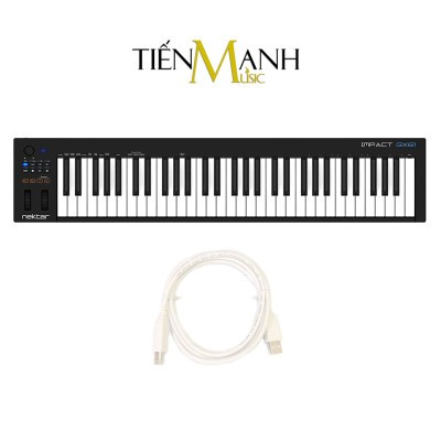 Nektar GX61 Midi Keyboard Controller 61 Phím Cảm ứng lực Bàn phím sáng tác - Sản xuất âm nhạc Producer Hàng Chính Hãng - Kèm Móng Gẩy DreamMaker