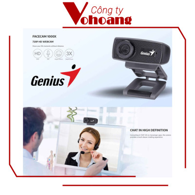 Webcam Genius 1000x - Hàng Chính Hãng