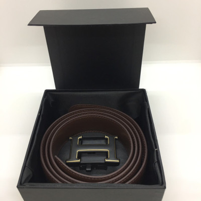 Thắt Lưng, Dây Nịt Nam Cao Cấp HMT, Khoá Tự Động Kiểu Chữ H, Dây Thắt Lưng Da Bò Chính Hiệu, H2-Nâu