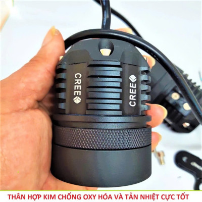 Đèn Trợ Sáng L6X BMI Cho Xe Máy Ô Tô – Ánh Sáng Cực Mạnh, Rọi Xa