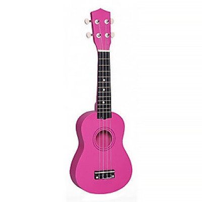 Ukulele Soprano Màu Trơn KBD 33A15-HD - Hồng Đậm