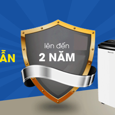 Máy hút ẩm gia dụng chính hãng Dorosin 618C (40m2)/Công suất hút ẩm 18 lít /ngày - Cảm biến điện tử thông minh - Độ ồn thấp