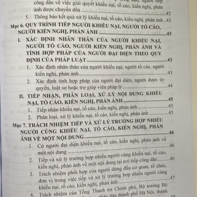 Quy Trình Xử Lý Đơn Khiếu Nại, Đơn Tố Cáo, Đơn Kiến Nghị, Phản Ánh, Tiếp Công Dân