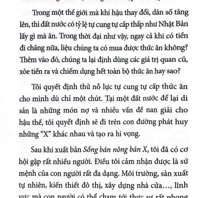 Sống Bán Nông Bán X - Triết Lý Mới Về Cuộc Sống Điền Viên