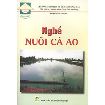 Sách - Nghề Nuôi Cá Ao - NXB Nông Nghiệp