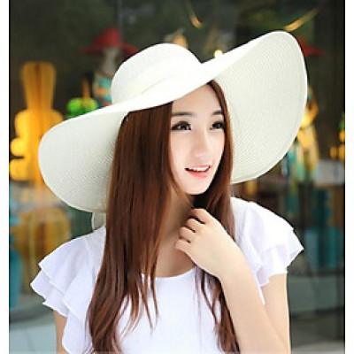 NÓN MŨ RỘNG VÀNH ĐI BIỂN ĐẸP THỜI TRANG HÀN QUỐC MỚI - DN19RV714