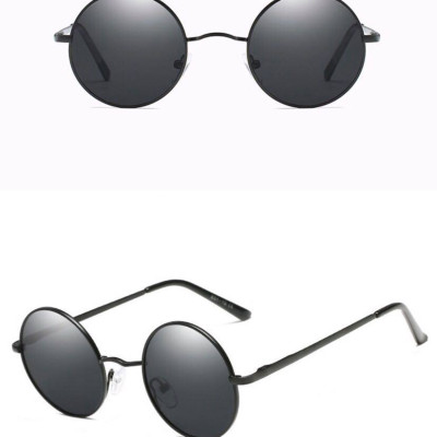 Kính xinh, Kính râm Mắt tròn mini Tròng thủy tinh