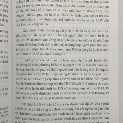 Kỹ năng nghề nghiệp Chấp hành viên thi hành án dân sự (Quyển 1)