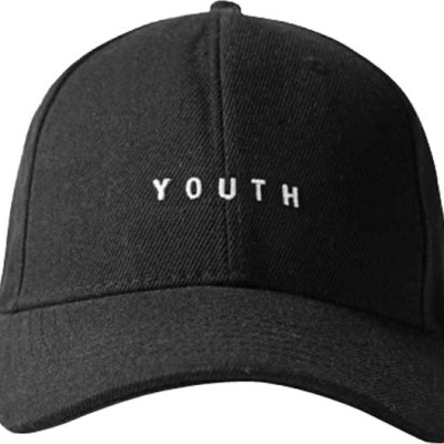 Nón kết chữ Youth NK439 (Màu Đen, Free Size)