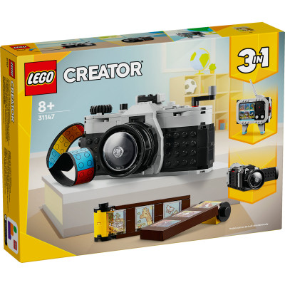 LEGO CREATOR 31147 Đồ chơi lắp ráp Máy ảnh Retro (261 chi tiết)