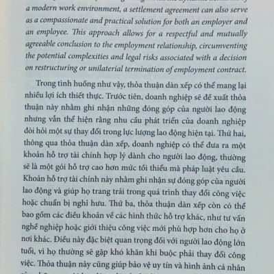 Dẫn Dắt Thỏa Thuận Dàn Xếp Với Người Lao Động - Navigating settlement agreements