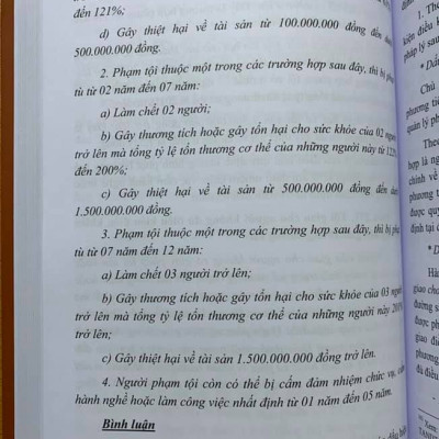 Combo 3 Cuốn: Bình Luận Khoa Học Bộ Luật Hình Sự 2015 Được Sửa Đổi, Bổ Sung Năm 2017 (Phần Chung) + (Phần Các Tội Phạm) - Quyển 1 + (Phần Các Tội Phạm) - Quyển 2