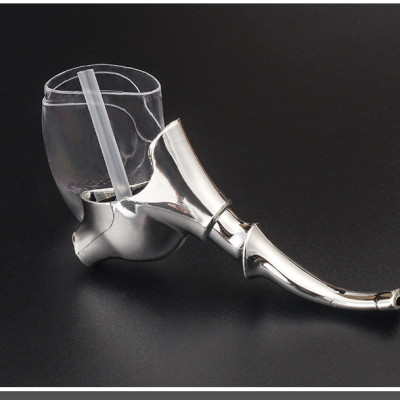 Bộ 2 tẩu thuốc nhựa dẻo, 1 cái gắn điếu, 1 cái dùng nước, Shop Thành Nhi NHZ131