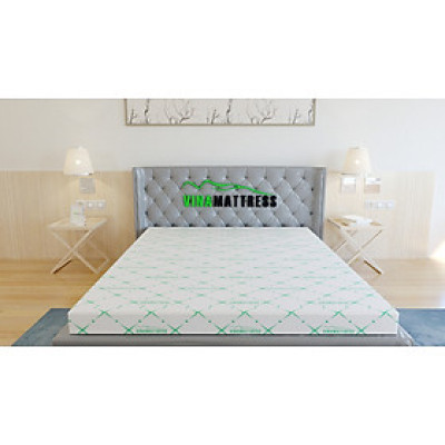 Nệm cao su Vinamattress mặt lổ vài thun xuyên kim 