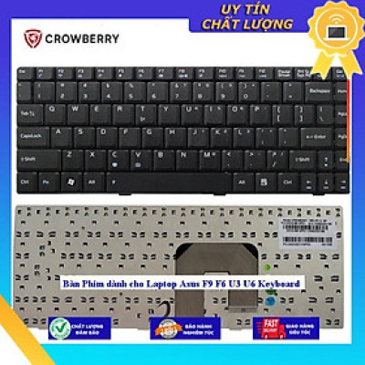 Bàn Phím dùng cho Laptop Asus F9 F6 U3 U6 Keyboard - Hàng Nhập Khẩu New Seal