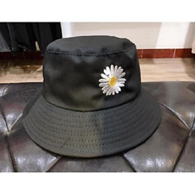 Mũ Bucket hoạ tiết HOA thêu phong cách vintage