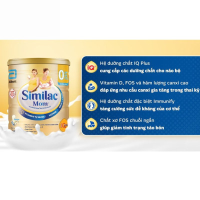 Sữa Bột Similac Mom Hương Vani (900g)