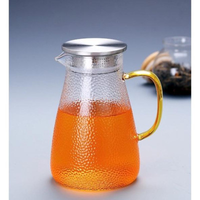 COMBO BỘ BÌNH CỐC THỦY TINH CHỊU NHIỆT CAO CẤP LÊN ĐẾN 400 ĐỘ C KÈM KHAY SẮT XANH ( BÌNH BẦU )