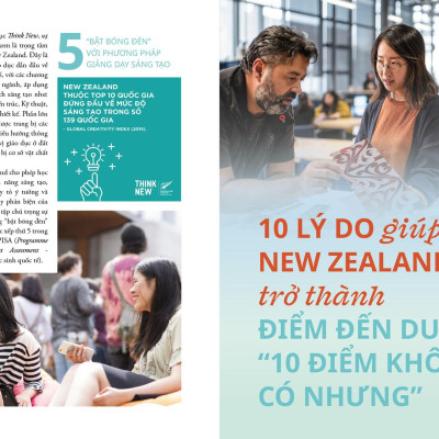 Đến New Zealand Đón Bình Minh Mới - Tặng Kèm Sticket + Huy Hiệu Xinh Yêu