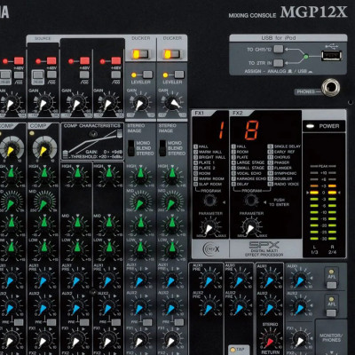 Bàn Trộn Yamaha MGP12X - Hàng Chính Hãng