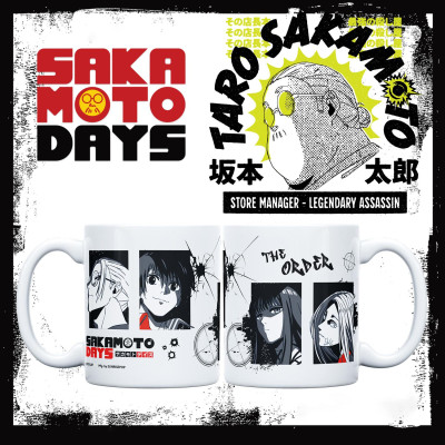 Ly Sứ Sakamoto Days - Sunrisepop SDAC039 - Màu Trắng