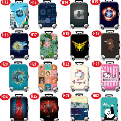 Túi bọc bảo vệ vali -Áo vỏ bọc vali - Gấu Nâu H108