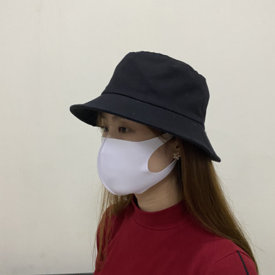 Mũ Tai Bèo Bucket Trơn - đen