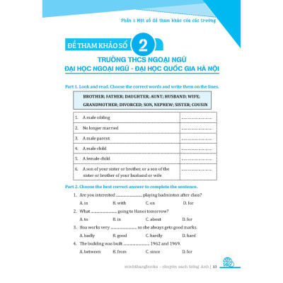 Sách - Luyện chuyên sâu bộ đề thi tiếng anh Trường THCS Chất Lượng Cao và chuyên Anh vào lớp 6