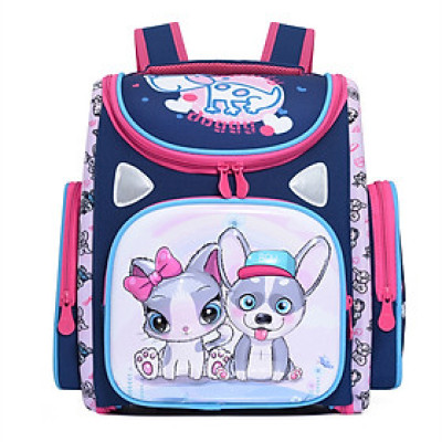 Ba lô học sinh tiểu học, ba lô học sinh vỏ cứng PC phong cách mới  - BEE GEE HS1302