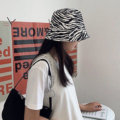  Nón Bucket Bò Sữa 2 Mặt Kiểu Dáng Thời Trang