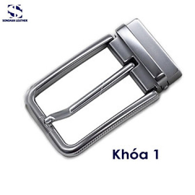 Dây Lưng Da Bò 3 Lớp Nguyên Tấm Songhan Leather MB022. Khóa Hợp Kim Không Rỉ Cao Cấp