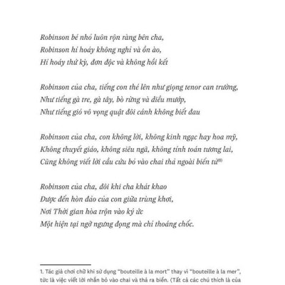 Robinson Có-Tự Kỷ Của Tôi