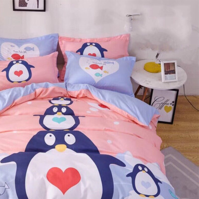 Bộ drap và vỏ chăn cotton Classic Kid VCK2014 ( 4 món )