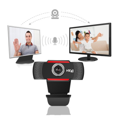 Webcam máy tính HXSJ S20 HD 640x480  Pixel USB3 2.0  Kèm Mic Cho Cuộc Gọi Video - Hàng Chính Hãng