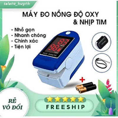 MÁY ĐO NỒNG ĐỘ OXY ĐO NHỊP TIM KIỂM TRA SỨC KHỎE HÀNG CHUẨN