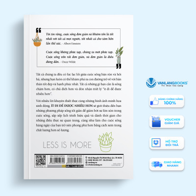 Ít Đi Để Được Nhiều Hơn - Vanlangbooks