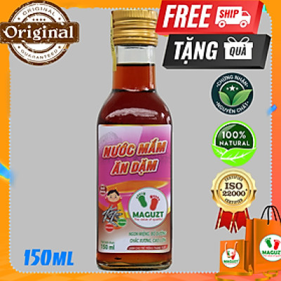 Nước Mắm Cho Bé Ăn Dặm Maguzt Cá Cơm Than 150ml