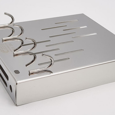 Kệ cài dao - muỗng Inox SUS 304 Eurolife EL-K6 (Trắng - bạc)