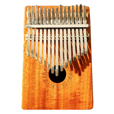 Đàn Kalimba Gecko 15 Phím Gỗ KOA K15K Kèm Kèn Kazoo