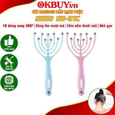 Cây massage đầu bạch tuộc Nikio NK-01C - Giúp Máu Lưu Thông Tốt | OKbuy