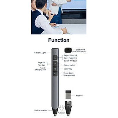Bút Trình Chiếu kiêm Bút Cảm Ứng Laser VSON N52 - Hàng chính hãng