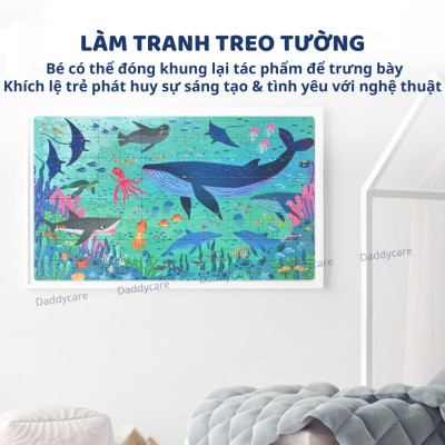 Đồ Chơi Xếp Hình Vali Đại Dương Wonderful Ocean Puzzle, Đồ Chơi Giáo Dục Cho Bé