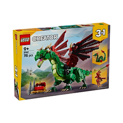 Đồ Chơi Lắp Ráp Rồng Trung Cổ LEGO CREATOR 31161 (715 chi tiết)