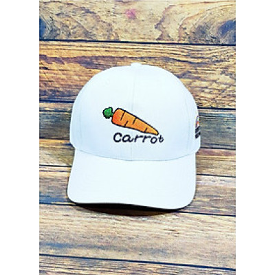 Nón kết/ Mũ lưỡi trai thêu hình Carrot siêu xinh NON0252T