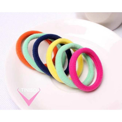 Combo 10 Dây Buộc Tóc Thun Siêu mền đủ màu